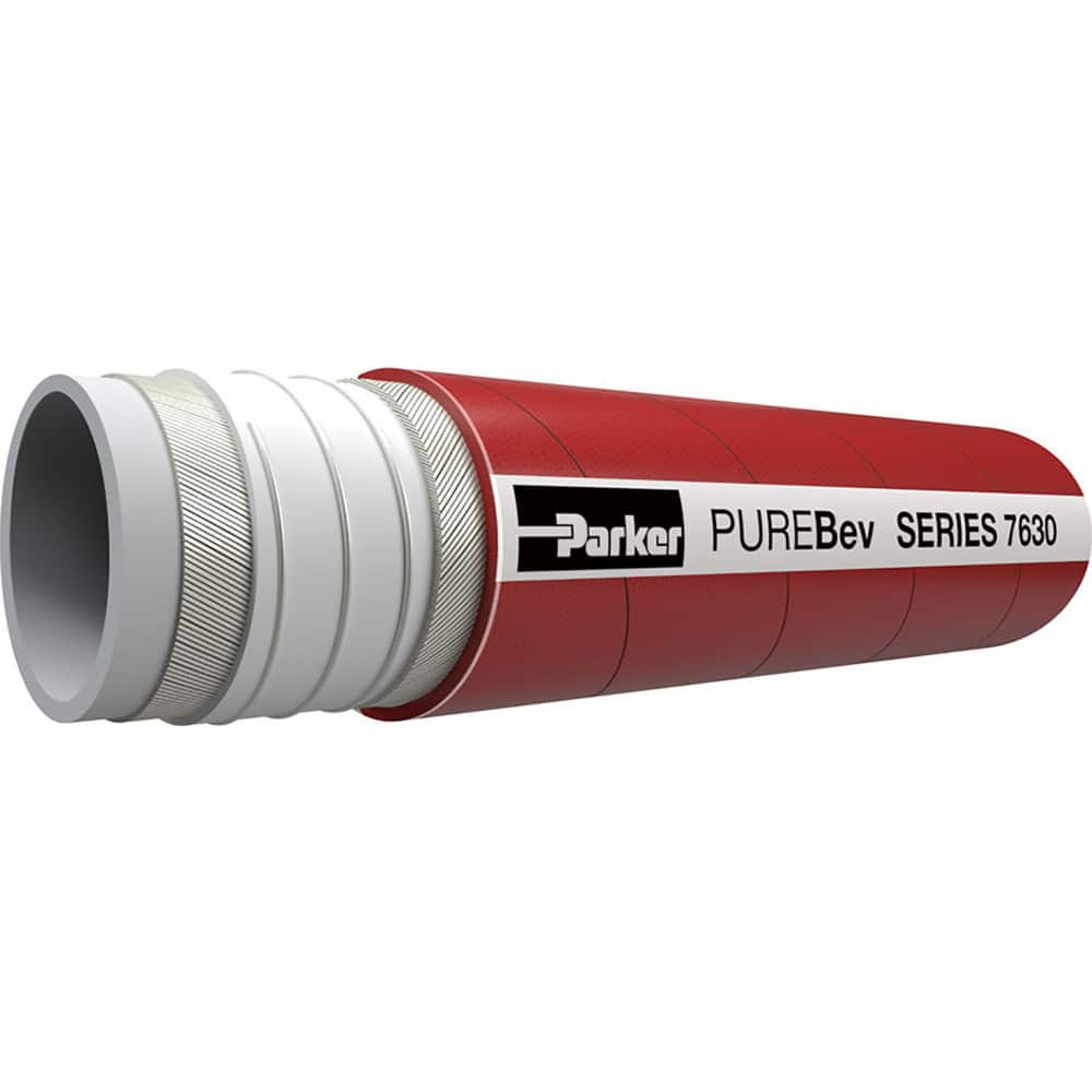 Food & Beverage Hose, Connection Type: Clamp-on , Minimum Working Temperature (Deg F): -40 , Maximum Working Temperature (F): 248.000  MPN:7630-1000