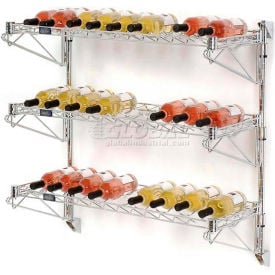 Wine Bottle Rack - Wall Mount 27 Bottle 36