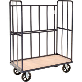 GoVets™ 3 Sided Steel Truck 2 Shelves 1200 lb. Capacity 48