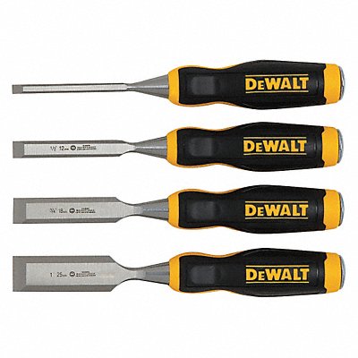 Chisel Set 4 Pieces 1 3/4 1/2 1/4 In. MPN:DWHT16063