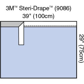 3M™ Steri-Drape Adhesive Towel Drape 39