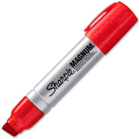 Sharpie® Magnum Permanent Marker Extra Large Chisel Red Ink - Pkg Qty 12 44002