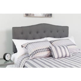 Flash Furniture Cambridge Tufted Upholstered Full Size Headboard - Fabric - Dark Gray HB1708-F-DG-GGHG-