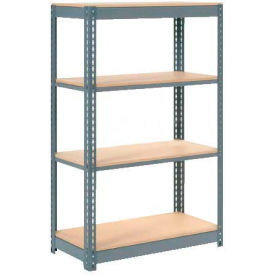 GoVets 4 Shelf Heavy Duty Boltless Shelving Starter 48