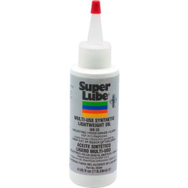 Super Lube® Multi-Use Synthetic Lightweight Oil ISO 22 4 oz. Bottle - Pkg Qty 6 50204