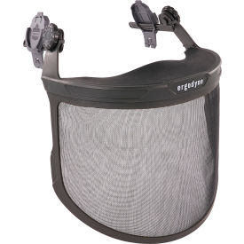 Ergodyne® 8989 Mesh Face Shield For Hard Hat & Safety Helmet Gray 60247