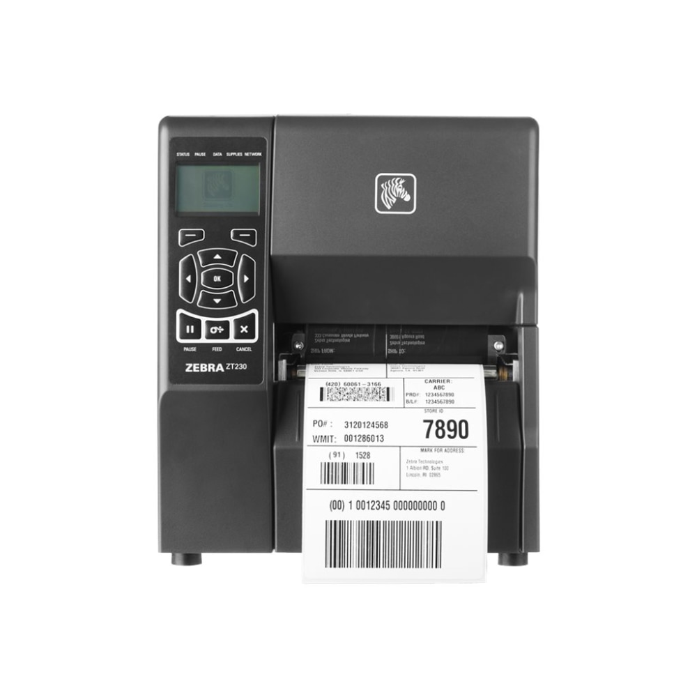 Zebra ZT230 Monochrome (Black And White) Thermal Transfer Printer MPN:ZT23042-D01000FZ