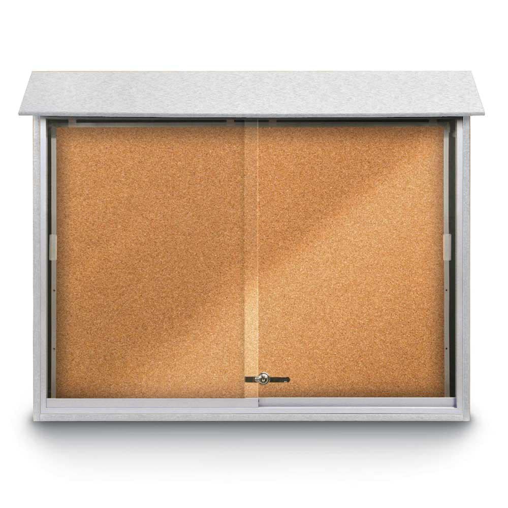 Enclosed Cork Bulletin Board: 45