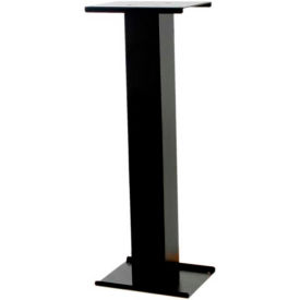 dVault Top Mount/Above Ground Post for Parcel Protector Vault (DVU0050) DVU0050PA - Black DVU0050PA-1