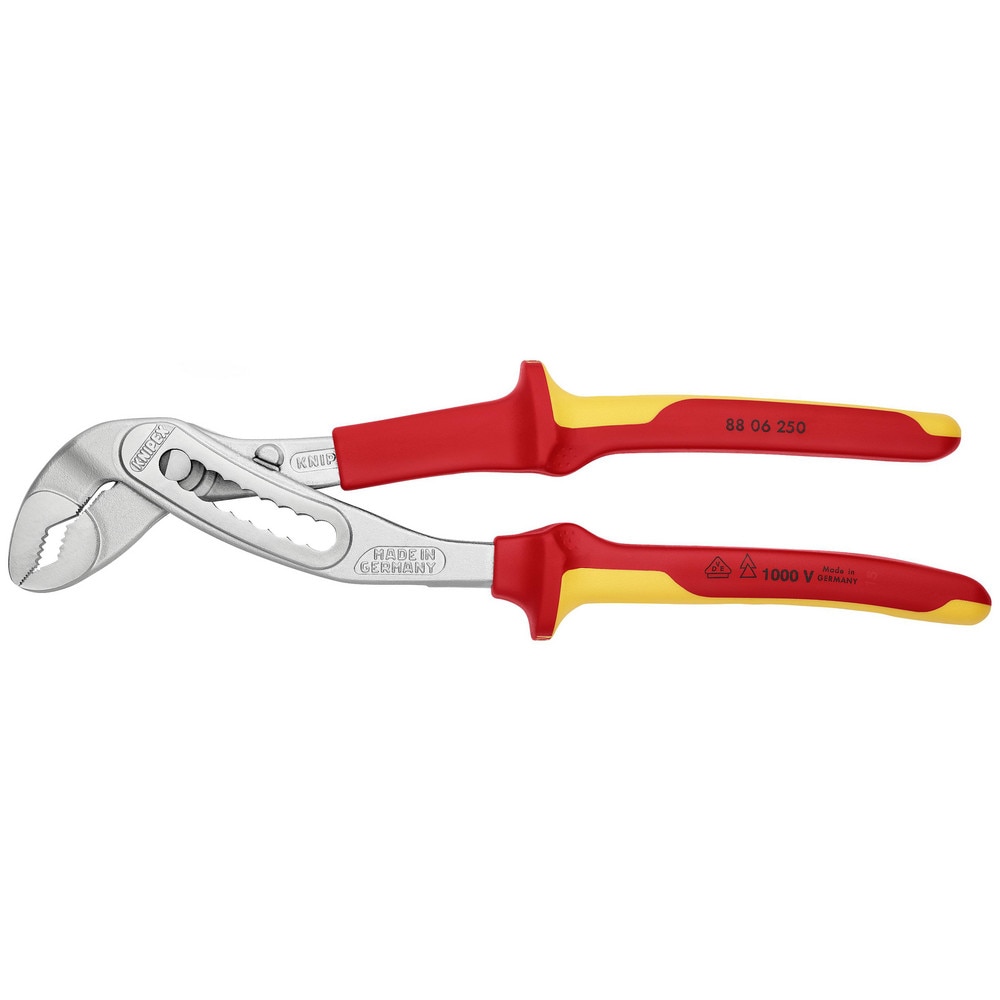 Tongue & Groove Pliers, Joint Type: Groove , Type: Pump Pliers , Overall Length Range: 9 to 11.9 in , Side Cutter: No  MPN:88 06 250