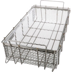 Marlin Steel Material Handling Basket 24 x 13-1/4 x 5-7/16 Stainless Steel - Price Each for Qty 5+ 00-00363281-38-5