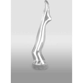 Transparent Mannequin Leg 27-1/2