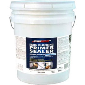 Start Right Interior/Exterior Water Based Stain Blocking Primer/Sealer 5-Gallon - 133432 133432