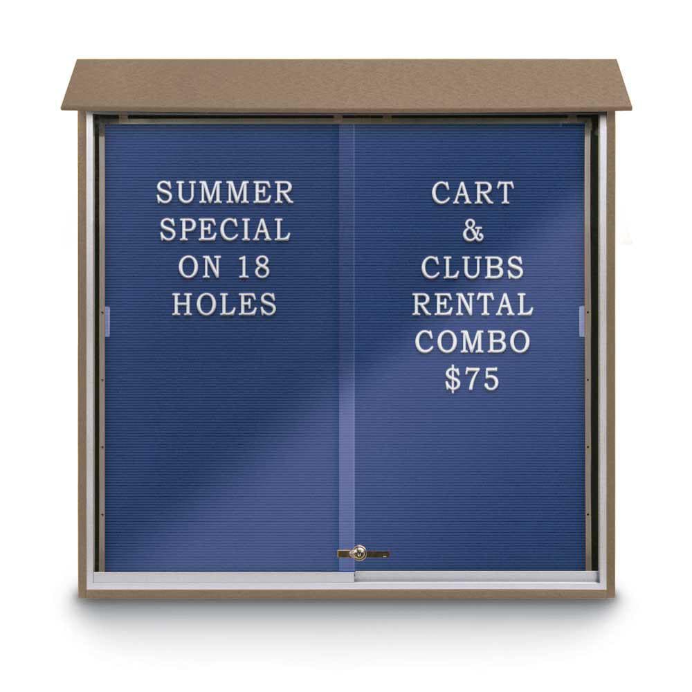 Enclosed Letter Board: 48