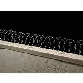 Bird Barrier® Bird-Coil® Stainless Steel Anti Perching System 25'L x 4