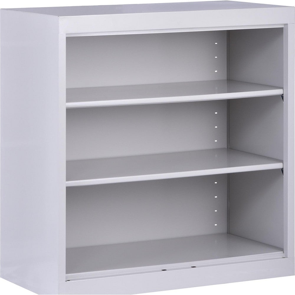 Bookcases, Overall Height: 36in , Overall Width: 36 , Overall Depth: 18 , Material: Steel , Color: Dove Gray  MPN:BA20361836-05