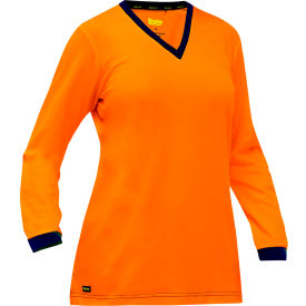 Pip  Bisley® Women's Long Sleeve Shirt 2XL Hi-Vis Orange W6118-O/2X310