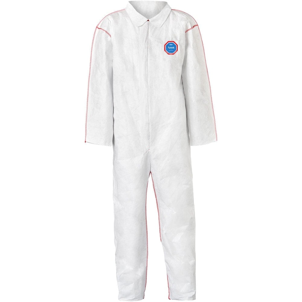 Disposable & Chemical Resistant Coveralls, Protection Type: Particle Protection , Garment Style: Coveralls , Size: 5X-Large , Material: Tyvek 400 SFR  MPN:ST120SWH5X00250