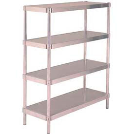 Prairie View Aluminum Equipment Stands 5 Shelves 48