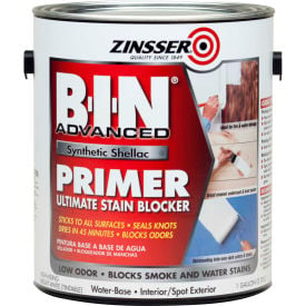 Zinsser® B-I-N® Advanced Synthetic Shellac Primer White Gallon Can - 270976 - Pkg Qty 2 270976