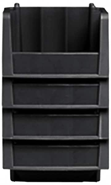 Plastic Hopper Stacking Bin: Black MPN:30776