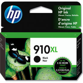 HP® 910XL High Yield Black Original Ink Cartridge 825 Page Yield 3YL65AN#140