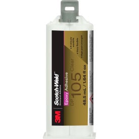 3M™ Scotch Weld™ DP105 Epoxy Adhesive Duo-Pak 48.5 ml Capacity Clear - Pkg Qty 12 7100148733