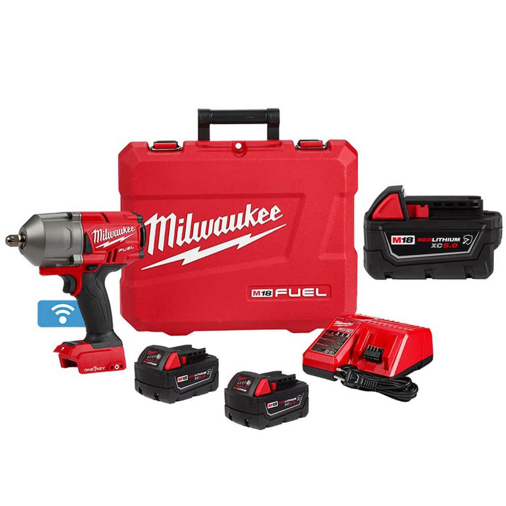 Cordless Impact Wrenches & Ratchets, Voltage: 18.00 , Handle Type: Straight , Speed (RPM): 0-1800 , Torque (Ft/Lb): 1100 , Brushless Motor: Yes  MPN:9090109/8312461