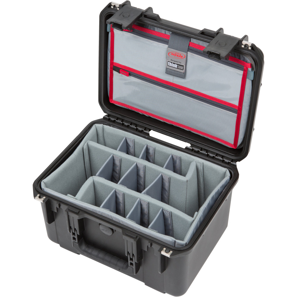 SKB Cases iSeries Protective Case With Deep Padded Dividers And Wheels, Black MPN:3I-1510-9DL