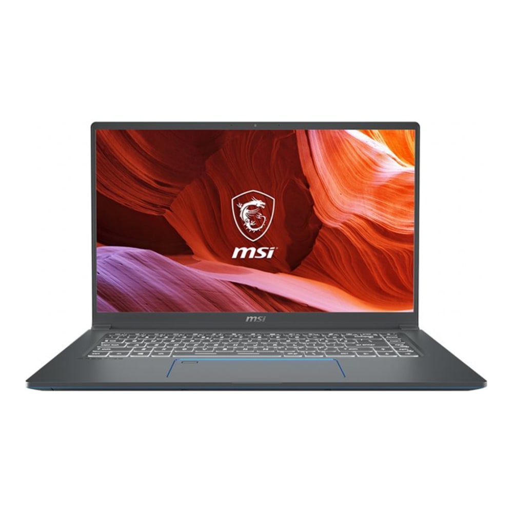 MSI Prestige 15 A10SC-439 15.6in Notebook - 4K UHD - 3840 x 2160 - Intel Core i7 (10th Gen) i7-10710U 1.10 GHz - 32 GB RAM - 1 TB SSD - Gray with Blue Diamond Cut - Intel SoC - Windows 10 Pro - NVIDIA GeForce GTX 1650 Max-Q with 4 GB MPN:PRESTIGE15439