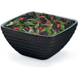 Vollrath® Square Insulated Serving Bowls 4763560 5.2 Quart Black Black - Pkg Qty 4 4763560