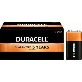 Duracell® Coppertop®  9V Batteries W/ Duralock Power Preserve™ - Pkg Qty 12 MN1604 / 4133352448