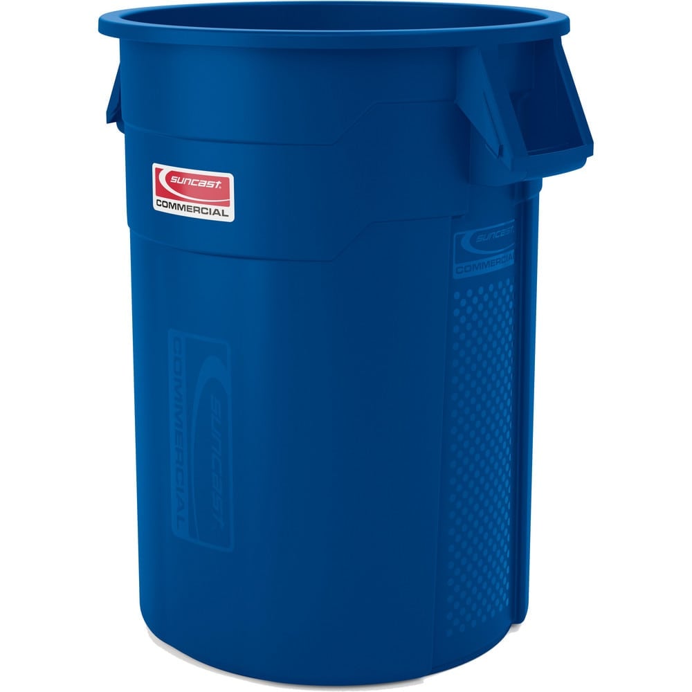 Trash Cans & Recycling Containers, Type: Utility , Container Capacity: 55 , Container Shape: Round , Lid Type: None , Container Material: HDPE  MPN:TCU55BL