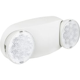 GoVets™ 2 Head Round LED Emergency Light w/ Adjustable Optics Ni-Cad Battery Backup 780500