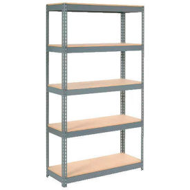 GoVets 5 Shelf Heavy Duty Boltless Shelving Starter 48