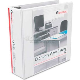 Universal® Round Ring Economy Vinyl View Binder 3