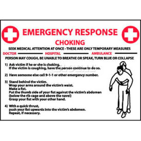 NMC M458RB Sign Choke Emergency Response 10