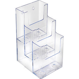 Approved 252033 Three-Tier Brochure Holder 4-1/4