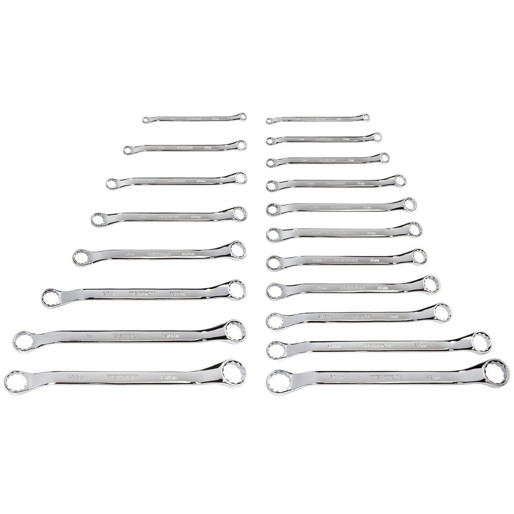 Wrench Sets, System Of Measurement: Inch, Metric , Size Range: 1/4 in - 1-1/4 in , Container Type: None , Material: Steel , Finish Coating: Chrome  MPN:WBE90302