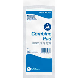 Dynarex Combine Pads Sterile1/Pouch 8