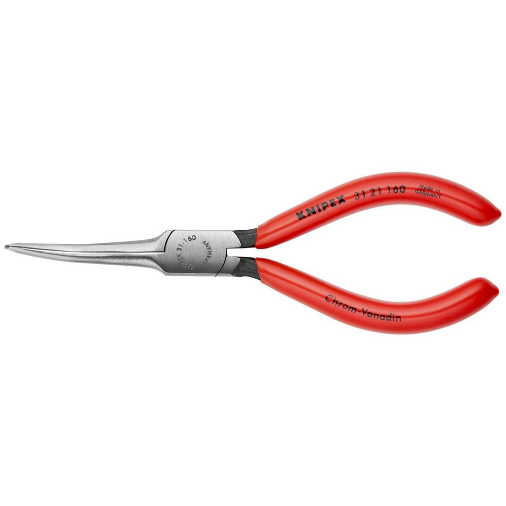 Long Nose Pliers, Pliers Type: Long Nose Pliers , Jaw Texture: Smooth , Jaw Length (Inch): 2-11/64 , Jaw Width (Inch): 5/8 , Jaw Bend: 0.62  MPN:31 21 160