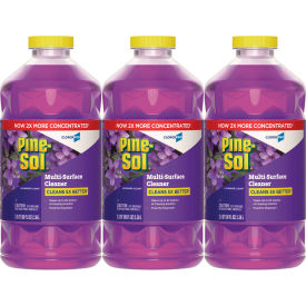 Pine-Sol® CloroxPro Multi-Surface Cleaner Concentrated Lavender Clean 80 oz. Bottle 3/Case 60608CT