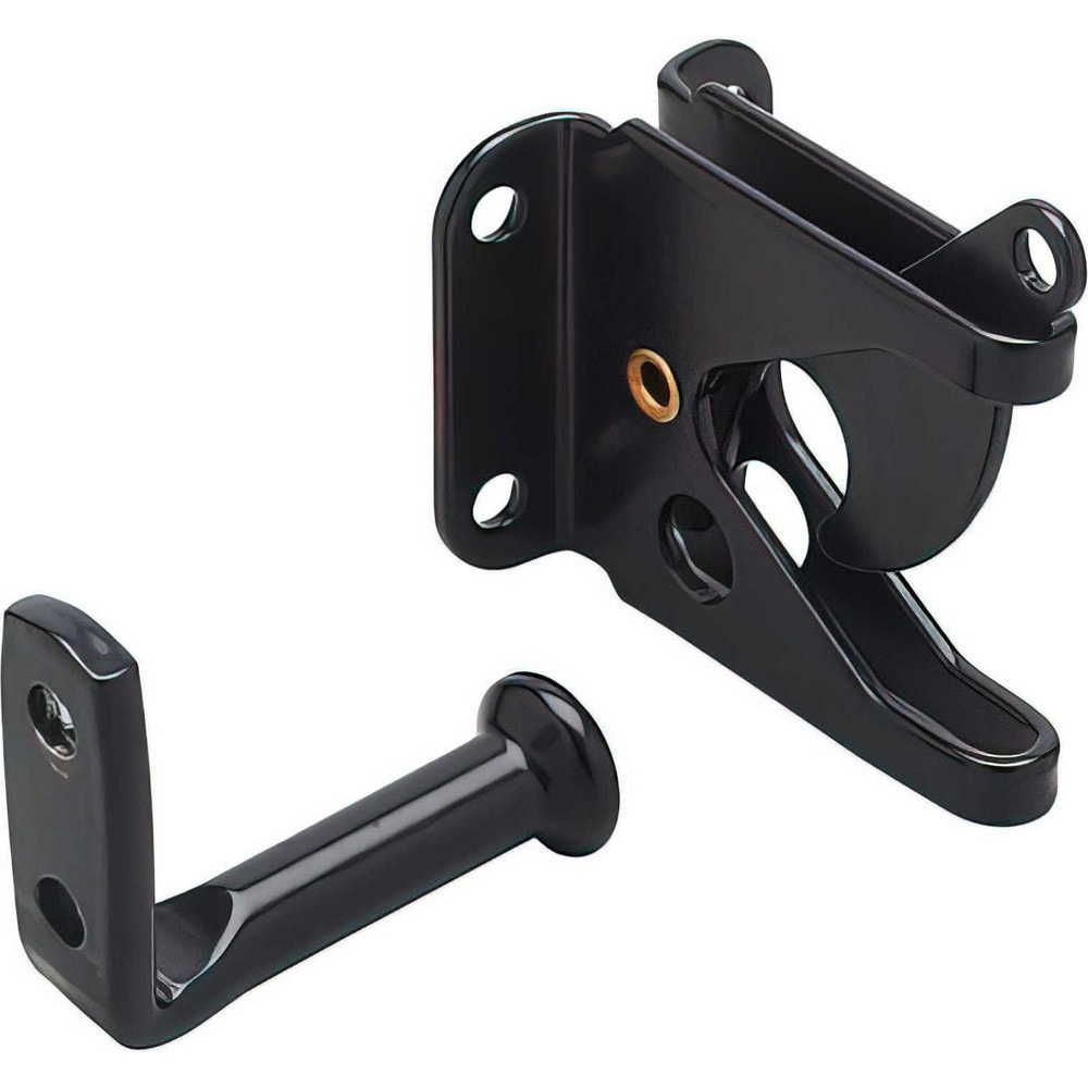 Gate Latches, Mount Type: Screw , Finish/Coating: Black , Overall Length: 2.20 , Projection: 2.24in , Overall Width: 2  MPN:3013FBR