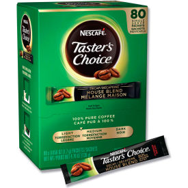 Nescafé® Taster's Choice Stick Pack Decaf 0.06oz 80/Box 6 Boxes/Carton 66488CT