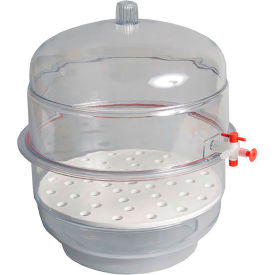 United Scientific™ Desiccator Vacuum Clear Base 12