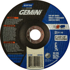 Norton 66252841906 Gemini Cutting Wheel 6