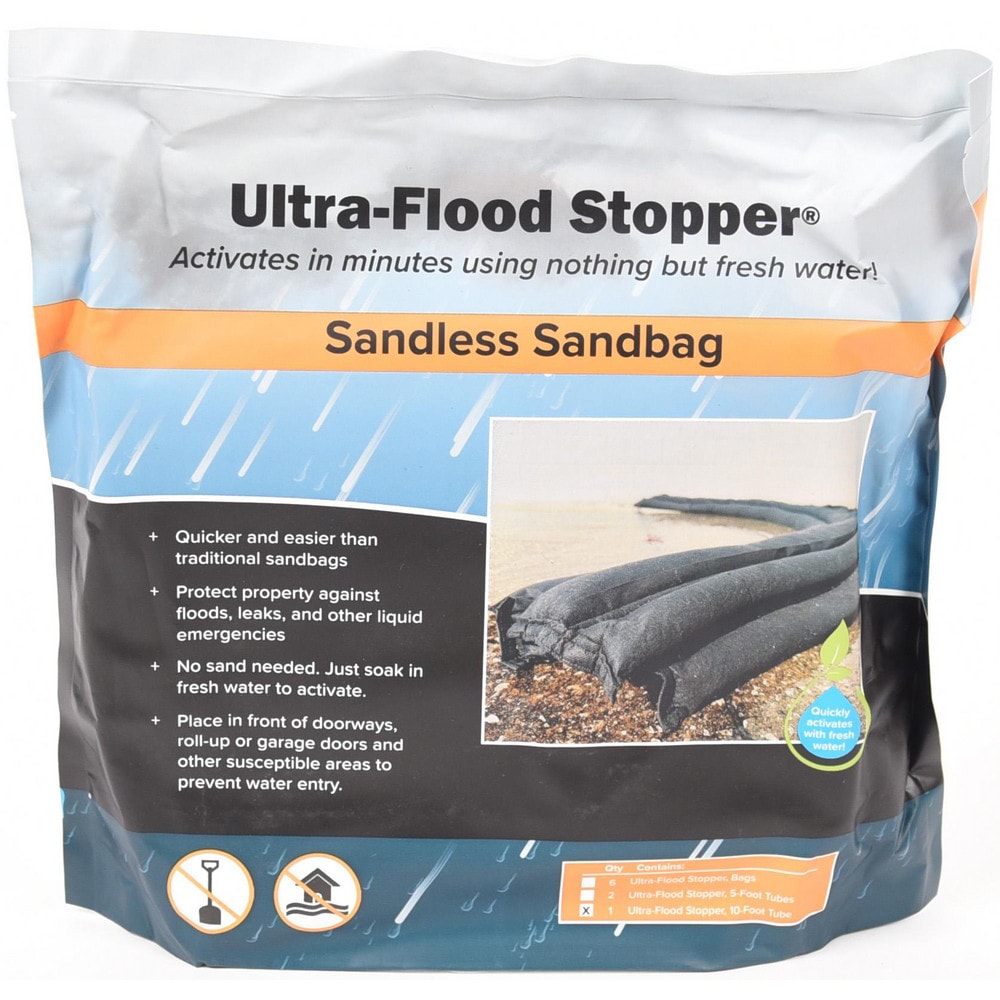 Gully Guards, Silt Fences & Sandbags, Overall Length: 60.00in , Color: Black , Overall Height: 0.5in , Overall Width: 8in , Material: Polypropylene  MPN:5435