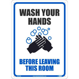 Wash Your Hands Before Leaving This Room Sign 10