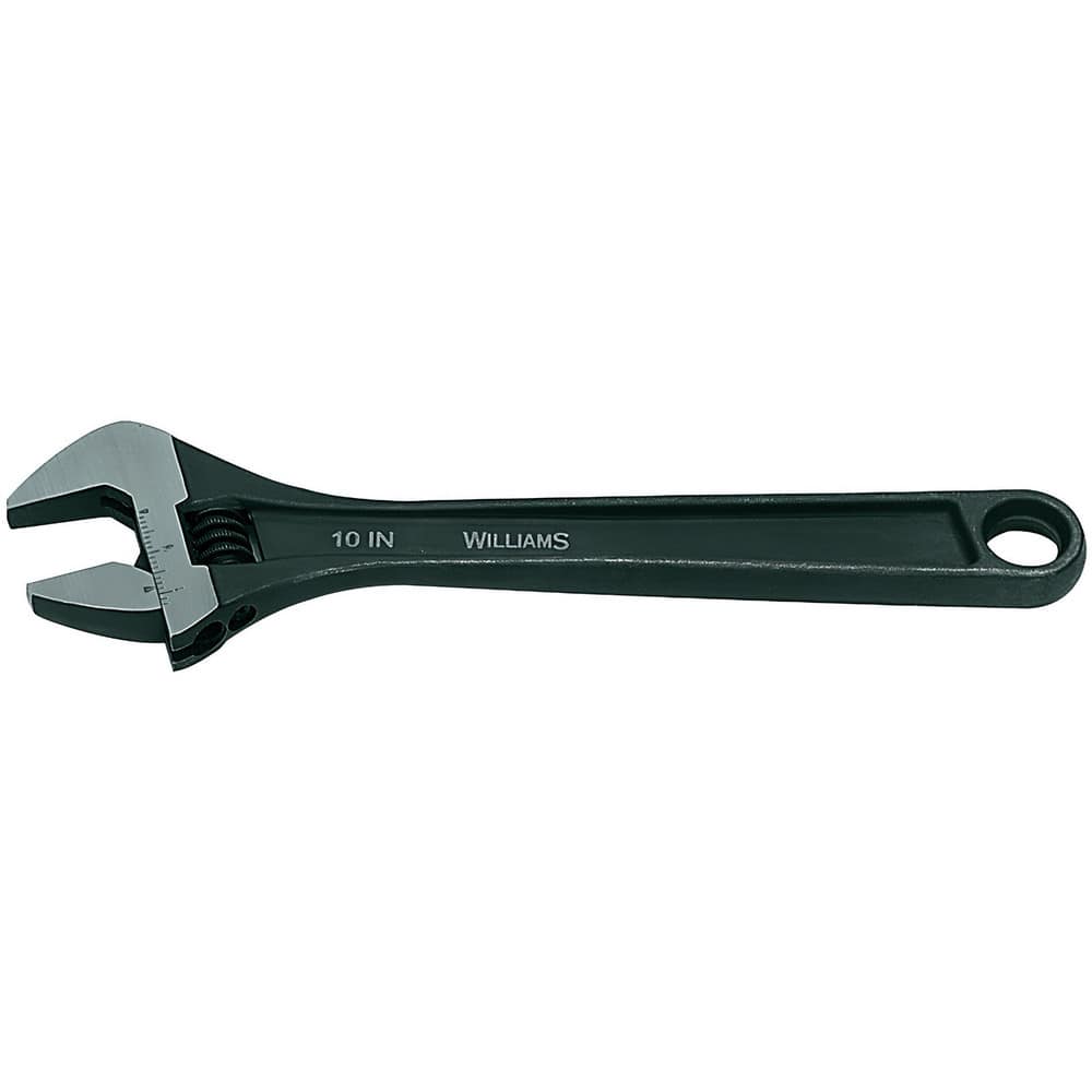 Adjustable Wrenches, Overall Length (Inch): 10 , Finish: Black Phosphate , Measuring Scale: Yes , Head Angle: 15.000 , Standards: ISO 6787, DIN 3117 MPN:BAH8072RUS