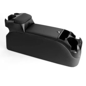 TSI Premium Clutter Catcher Low Profile Center Console for Minivan Pick-up and SUV - 54411 in Black 54411